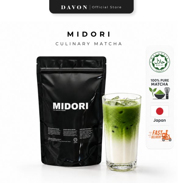 Davon Matcha Midori 100% Japanese Matcha Powder 100g
