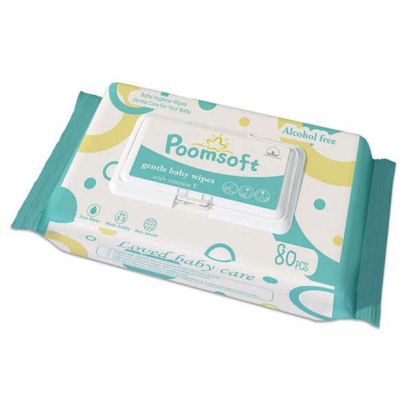 Poomsoft Baby Wet Wipes 800pcs (Non Alcohol)